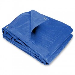 Blue Poly Lightweight, Waterproof Tarp